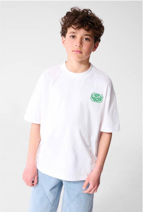 Shoeby T-shirt met backprint wit