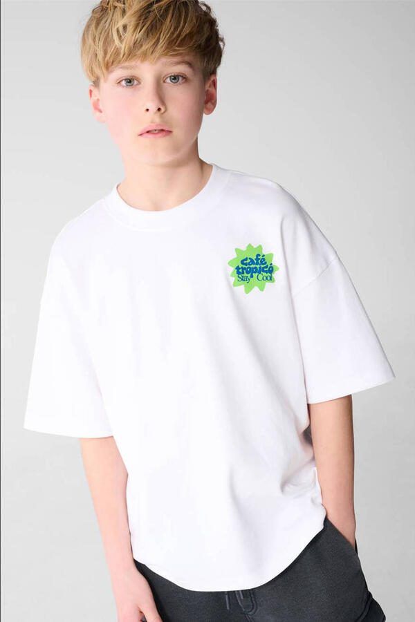 Shoeby T-shirt met backprint wit