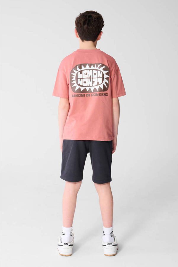 Shoeby T-shirt met backprint zalm - Foto 3