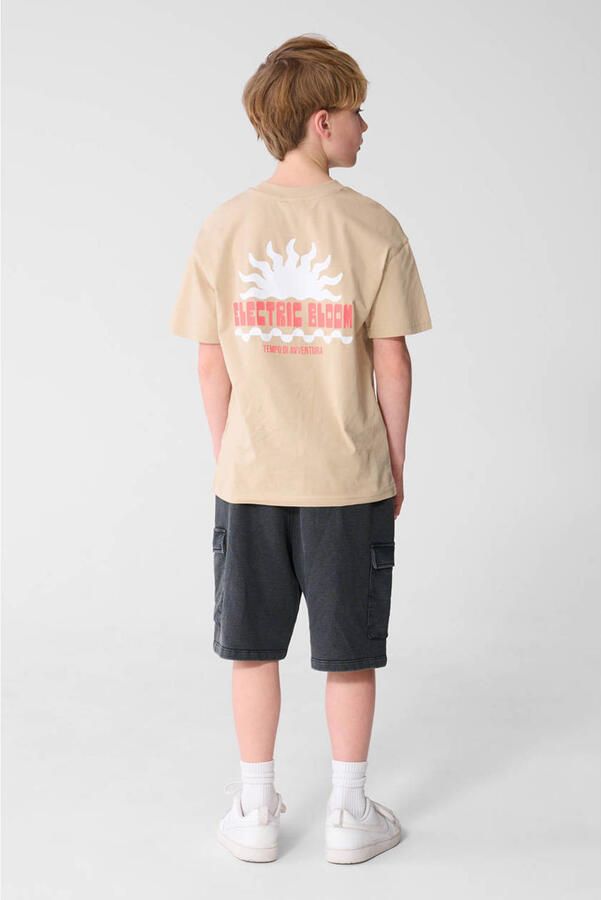 Shoeby T-shirt met backprint zand - Foto 2