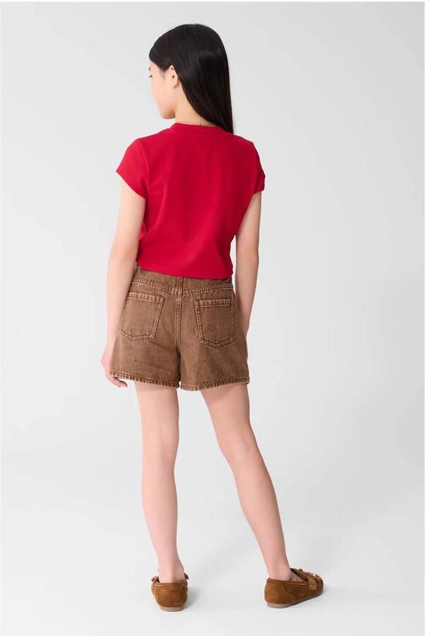 Shoeby T-shirt met logo rood - Foto 2