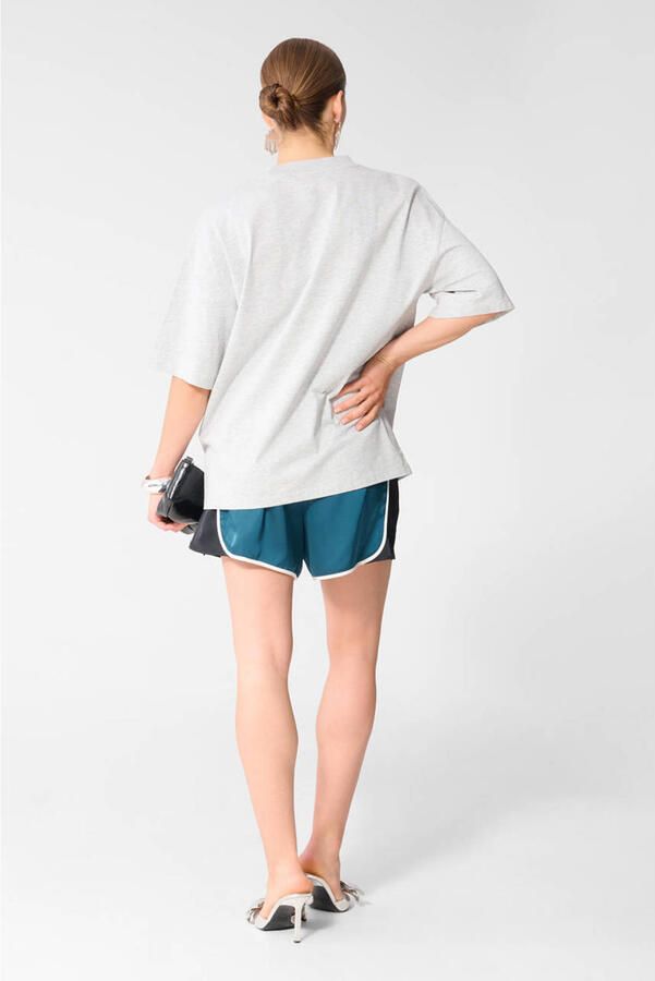 Shoeby T-shirt met print lichtgrijs - Foto 3
