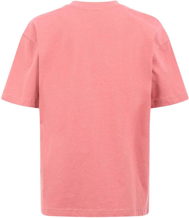 Shoeby T-shirt met print roze - Foto 2