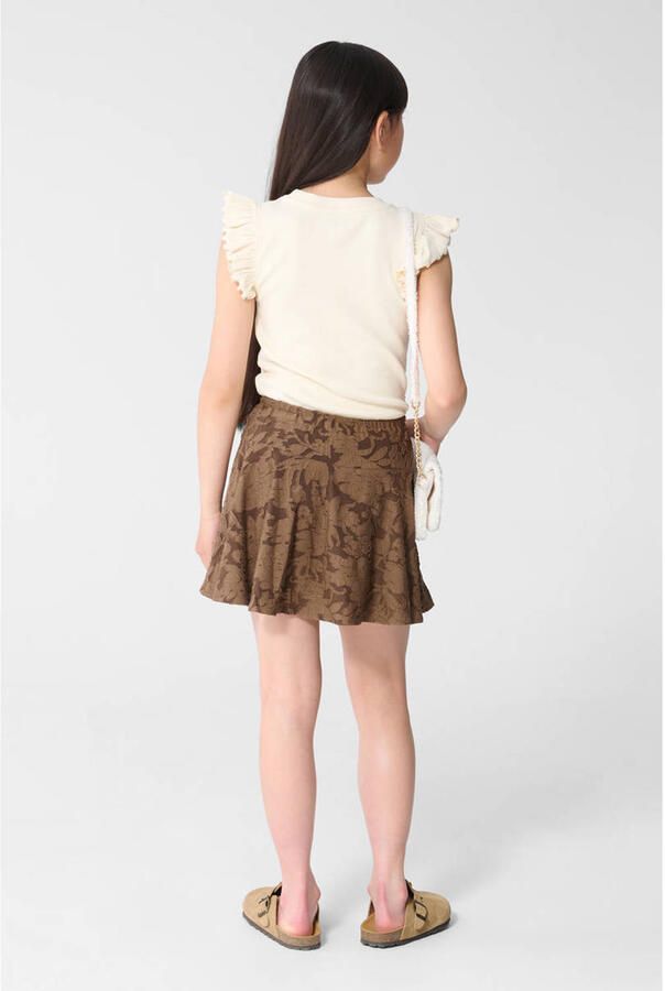 Shoeby T-shirt met ruches ecru - Foto 2