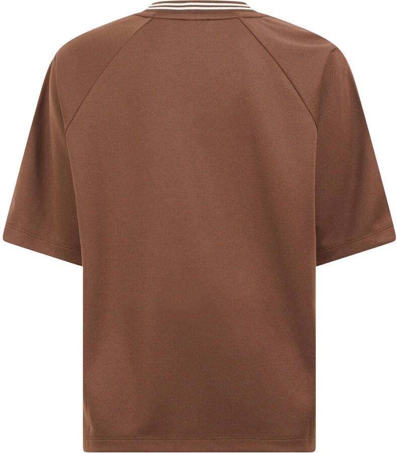Shoeby T-shirt met tekst bruin - Foto 2