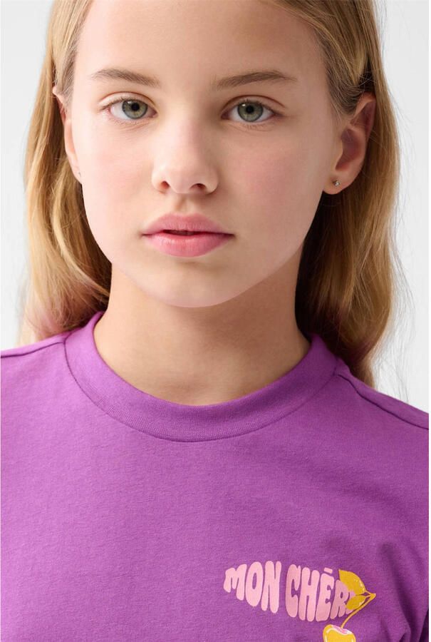 Shoeby T-shirt paars - Foto 3