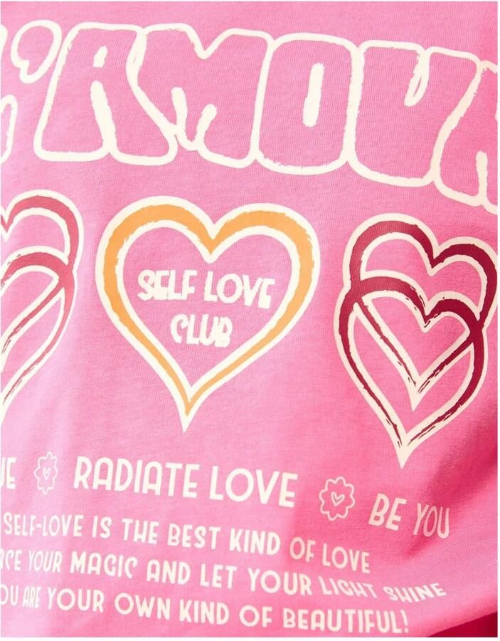 Shoeby T-shirt roze - Foto 3