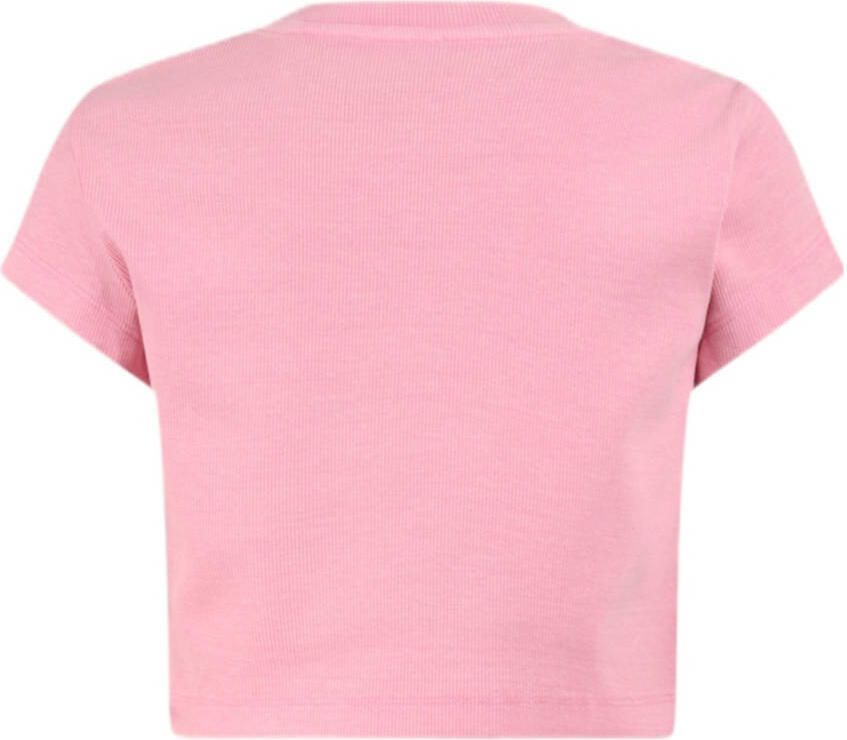 Shoeby T-shirt roze rib gebreid - Foto 2