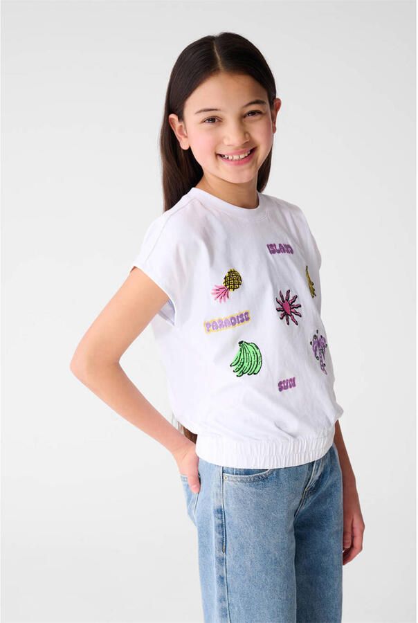 Shoeby T-shirt wit - Foto 3