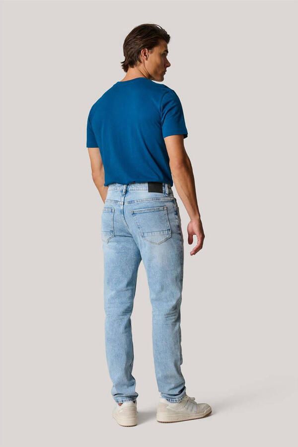 Shoeby tapered fit L32 jeans lichtblauw
