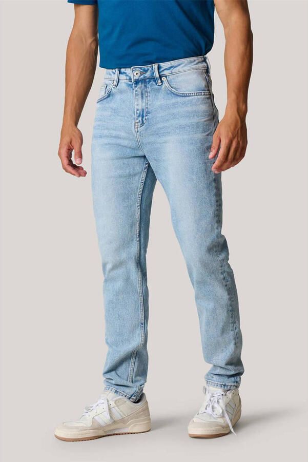 Shoeby tapered fit L32 jeans lichtblauw - Foto 3