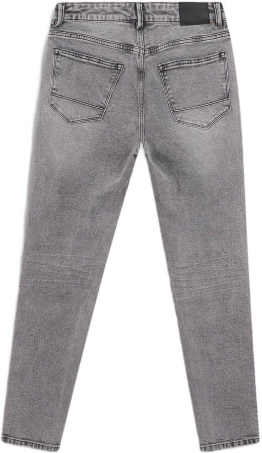 Shoeby tapered L32 jeans grijs