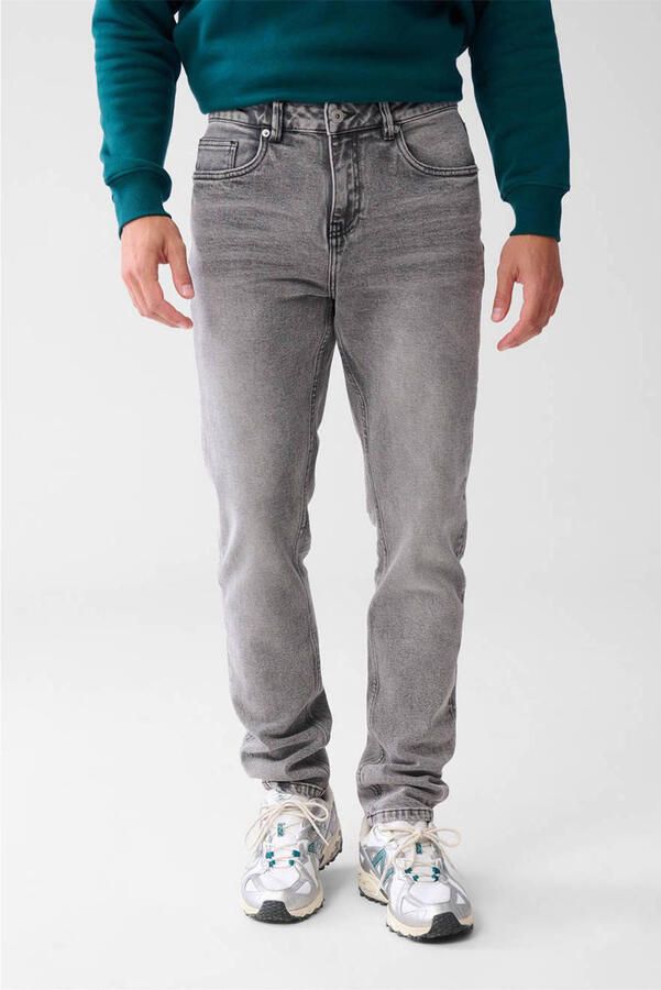 Shoeby tapered L32 jeans grijs - Foto 2