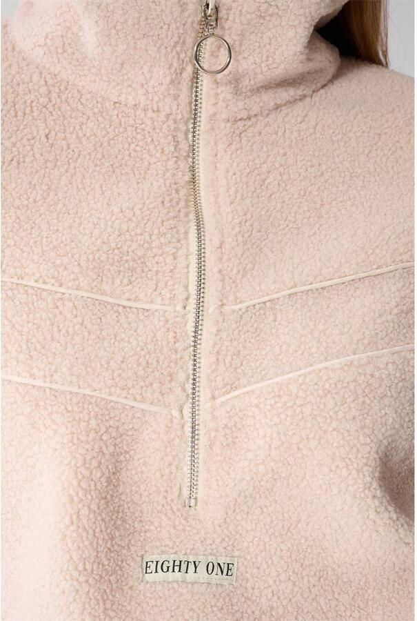 Shoeby teddy trui met peplum zand - Foto 2