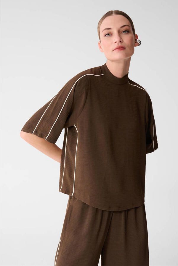 Shoeby top bruin