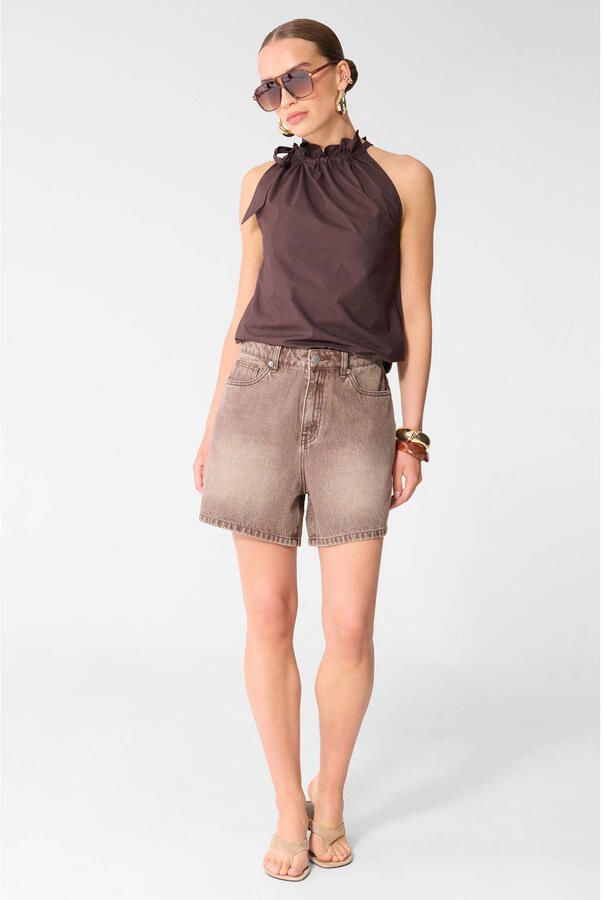 Shoeby top bruin - Foto 2
