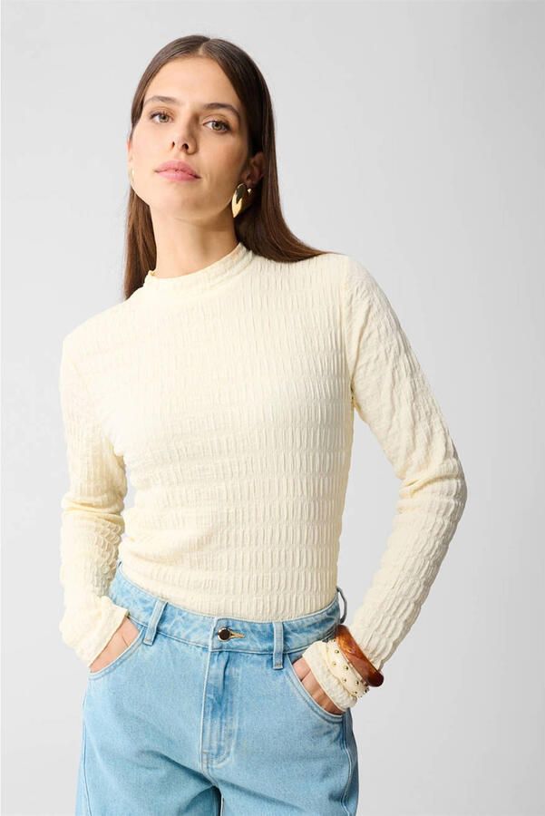 Shoeby top geel