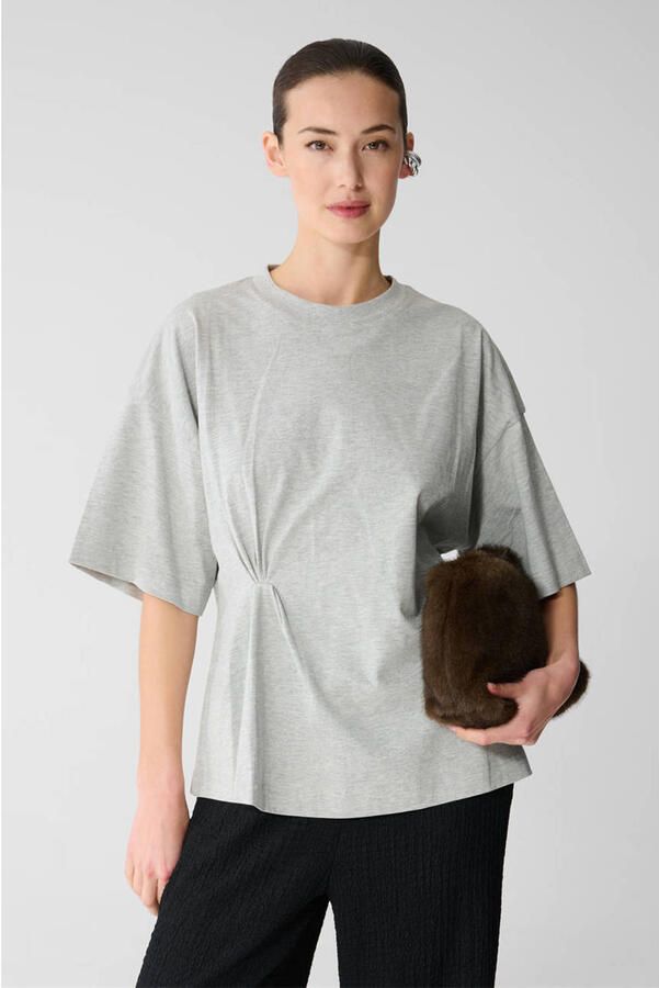 Shoeby top lichtgrijs