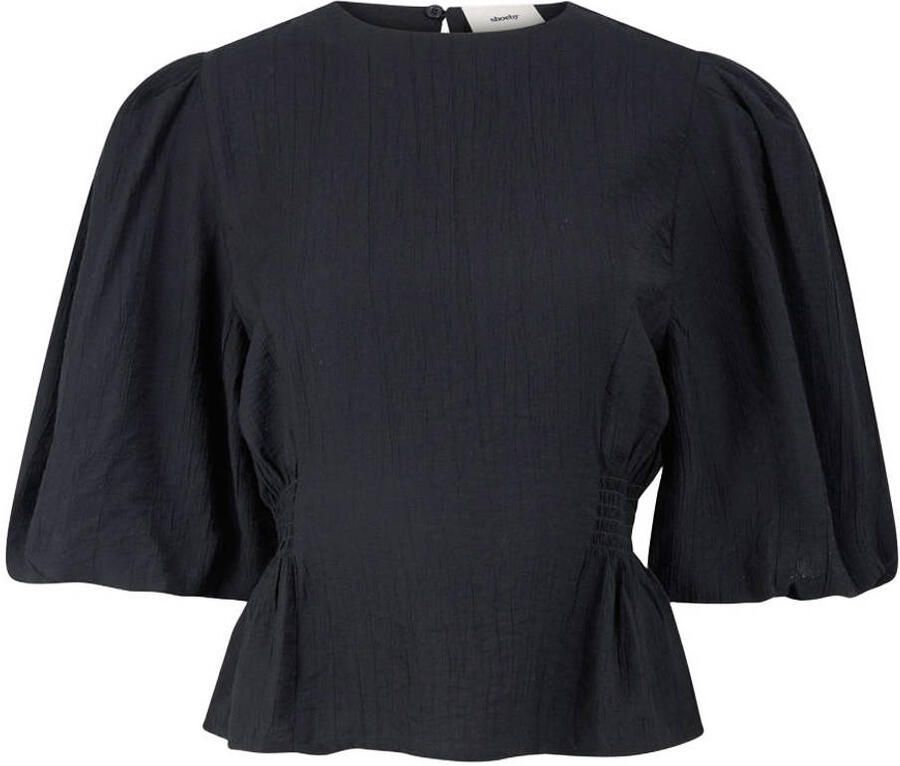 Shoeby top met peplum zwart - Foto 2