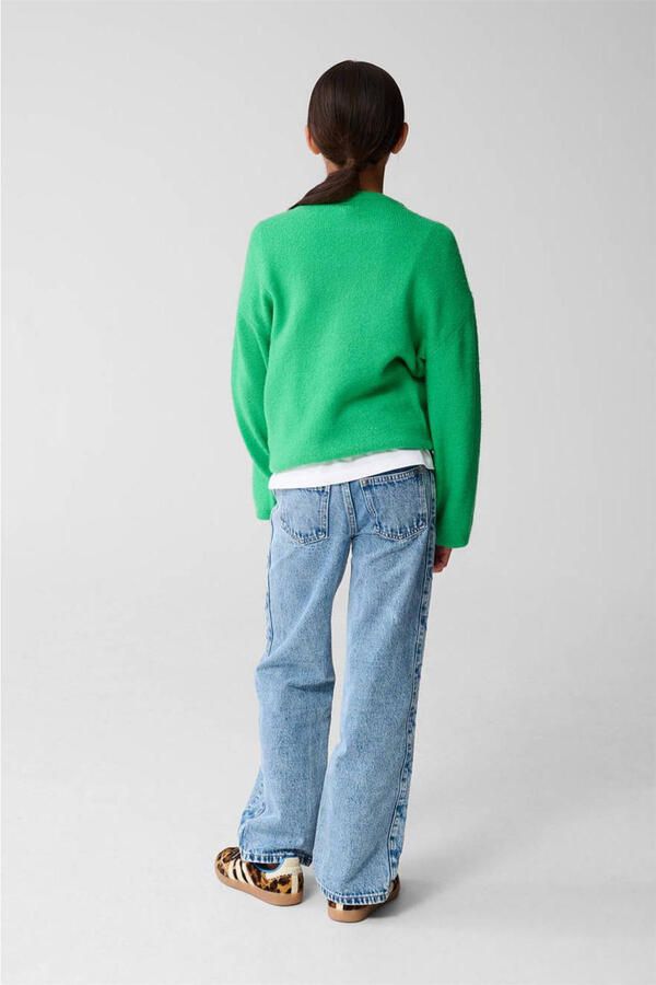 Shoeby trui groen fijn gebreid - Foto 3