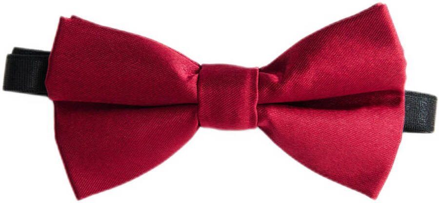 Shoeby vlinderdas rood