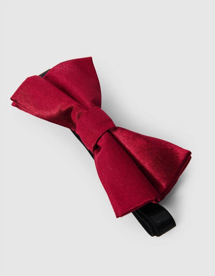 Shoeby vlinderdas rood - Foto 2