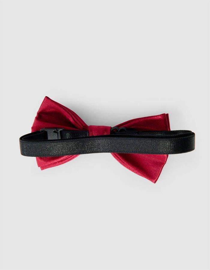 Shoeby vlinderdas rood - Foto 3