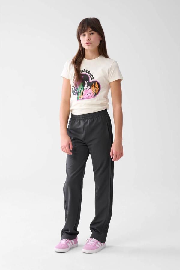 Shoeby wide leg casual broek grijs