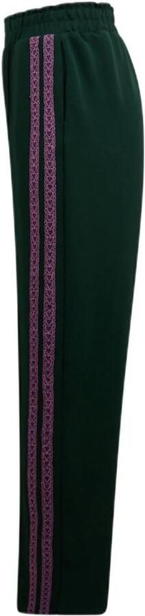 Shoeby wide leg casual broek groen - Foto 3