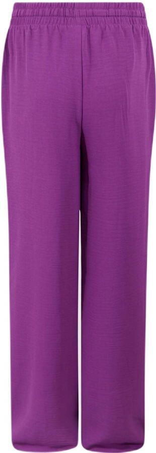 Shoeby wide leg casual broek paars
