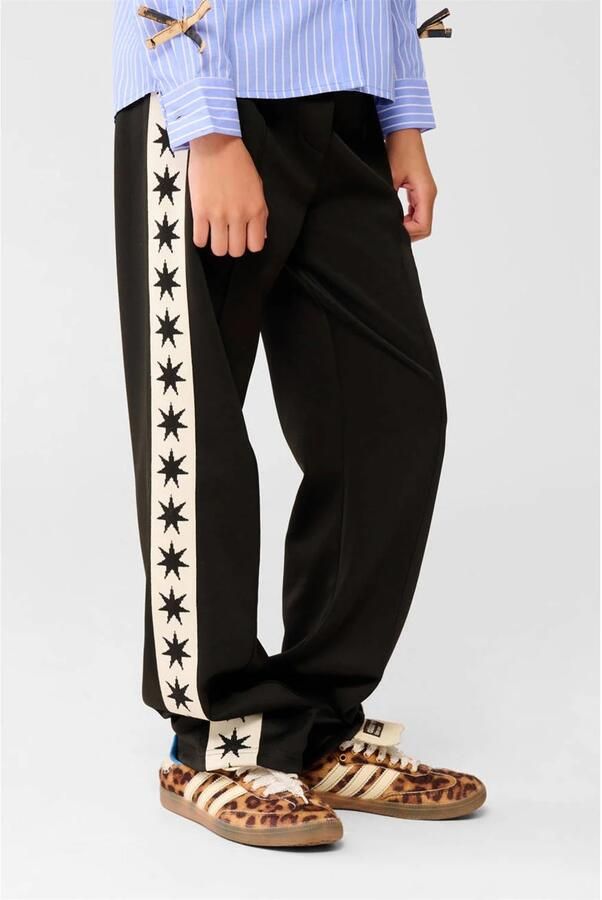 Shoeby wide leg casual broek zwart