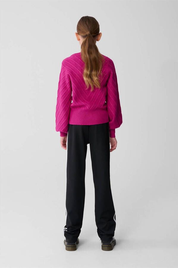 Shoeby wide leg casual broek zwart - Foto 2