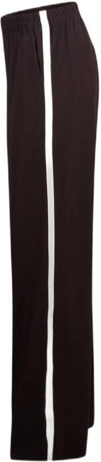 Shoeby wide leg high waist broek bruin - Foto 3