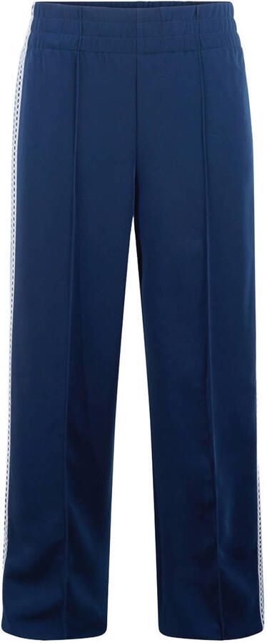 Shoeby wide leg high waist broek donkerblauw - Foto 3