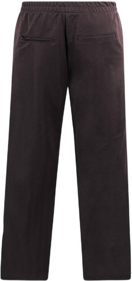 Shoeby wide leg high waist broek donkerbruin - Foto 3