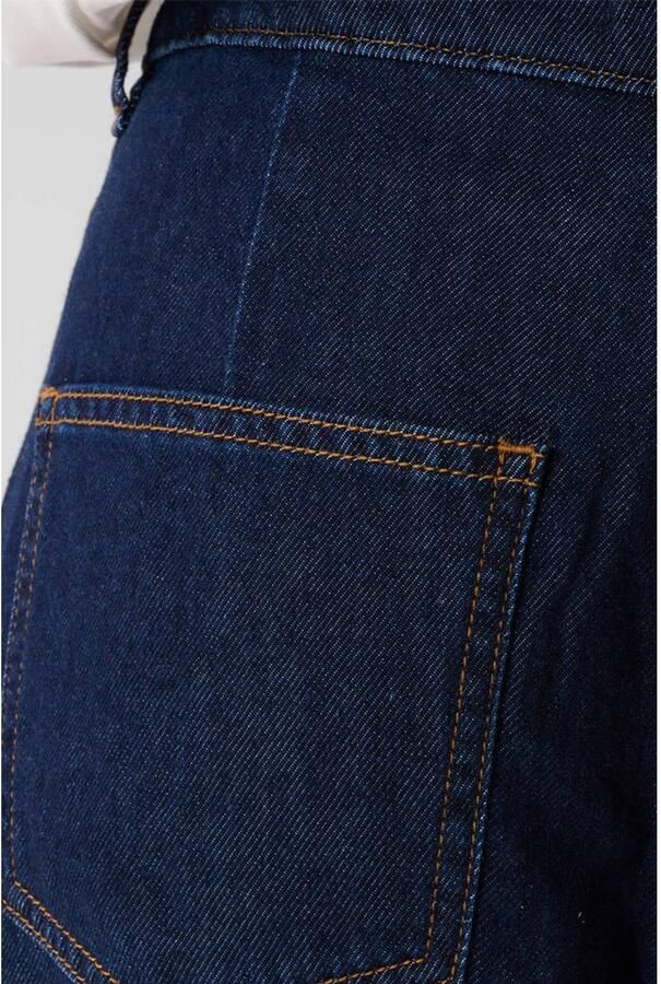 Shoeby wide leg jeans donkerblauw - Foto 2