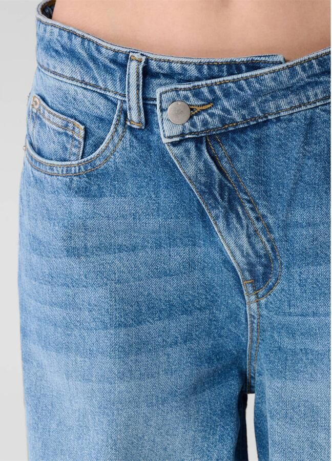 Shoeby wide leg jeans medium blauw - Foto 2