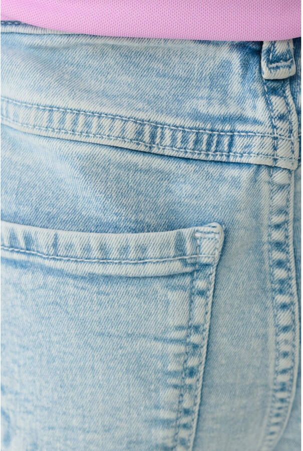 Shoeby wide leg regular waist jeans light blue denim