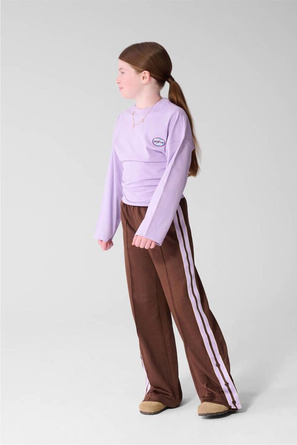 Shoeby wide leg sweatpant bruin - Foto 2
