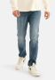 Shoeby slim fit jeans blauw grijs L32 - Thumbnail 1
