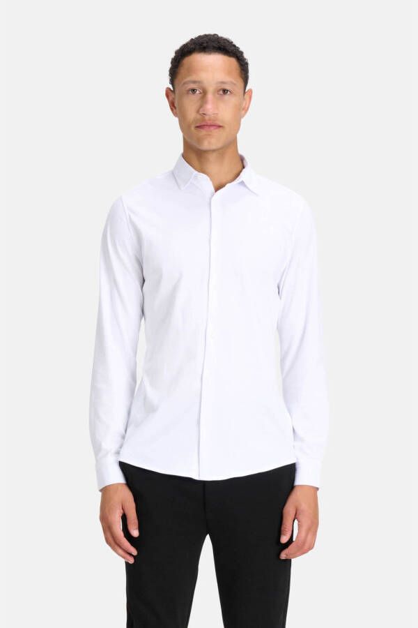 Shoeby slim fit overhemd wit