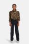 Shoeby straight fit jeans Strass zwart Meisjes Stretchdenim Effen 134 - Thumbnail 1