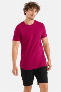 Shoeby T-shirt met textuur brightpurple