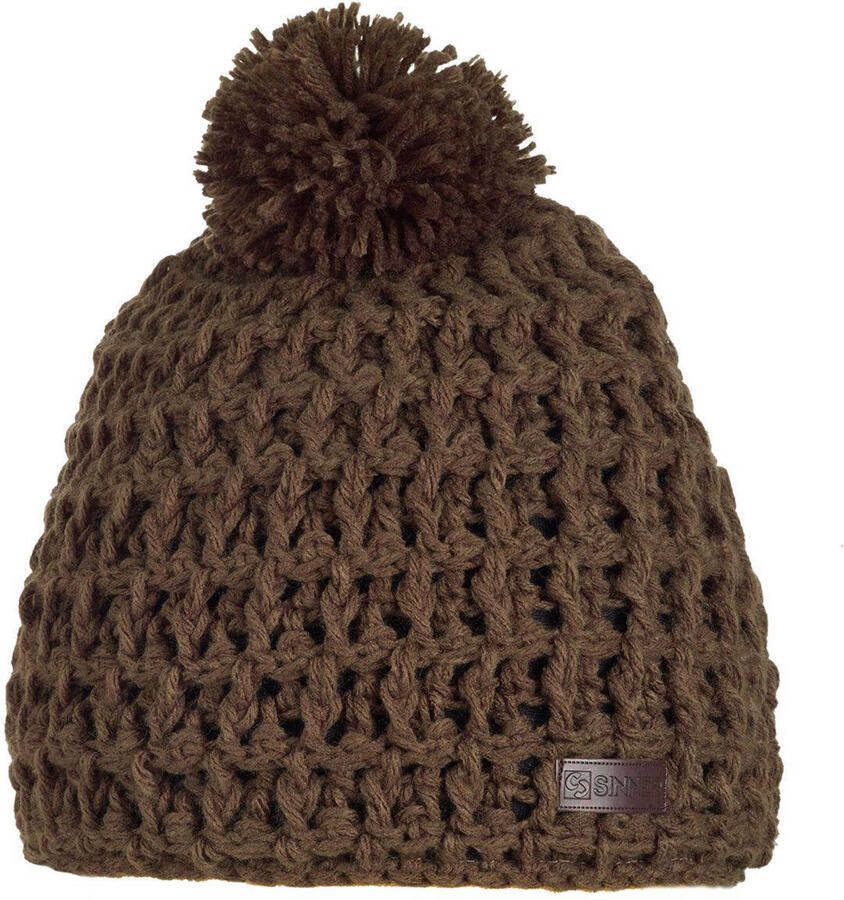 Sinner Muts Bruin Meisjes Acryl | Muts van | Mode > Accessoires > Mutsen