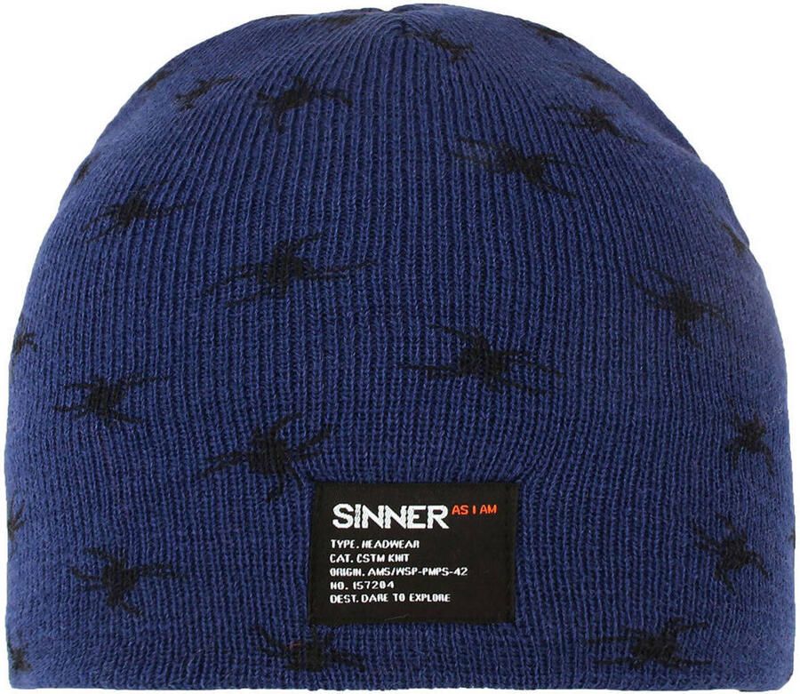 Sinner Muts Blauw Acryl Sterren 53CM