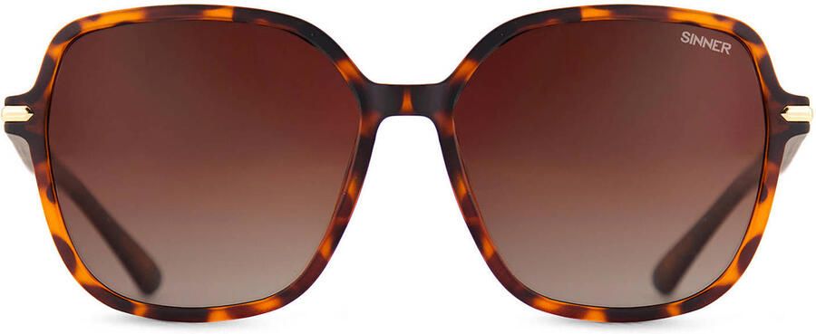 Sinner zonnebril met tortoise print Barfleur bruin - Foto 2