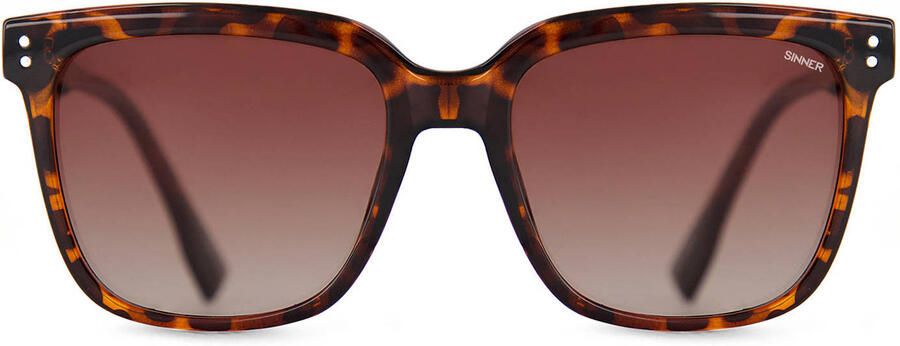 Sinner zonnebril met tortoise print Dokos bruin - Foto 2