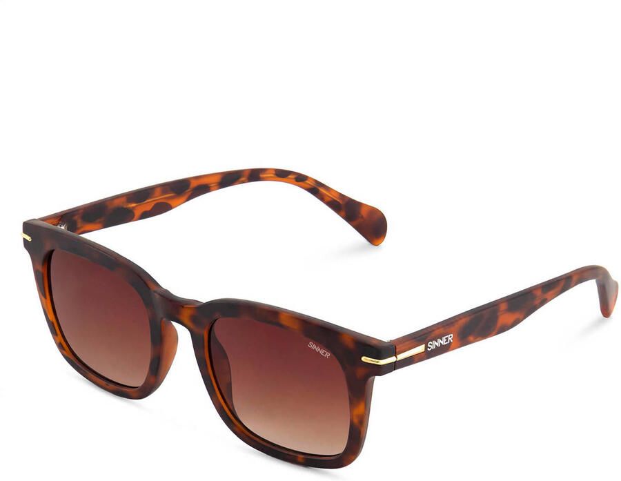 Sinner zonnebril met tortoise print Filoti bruin