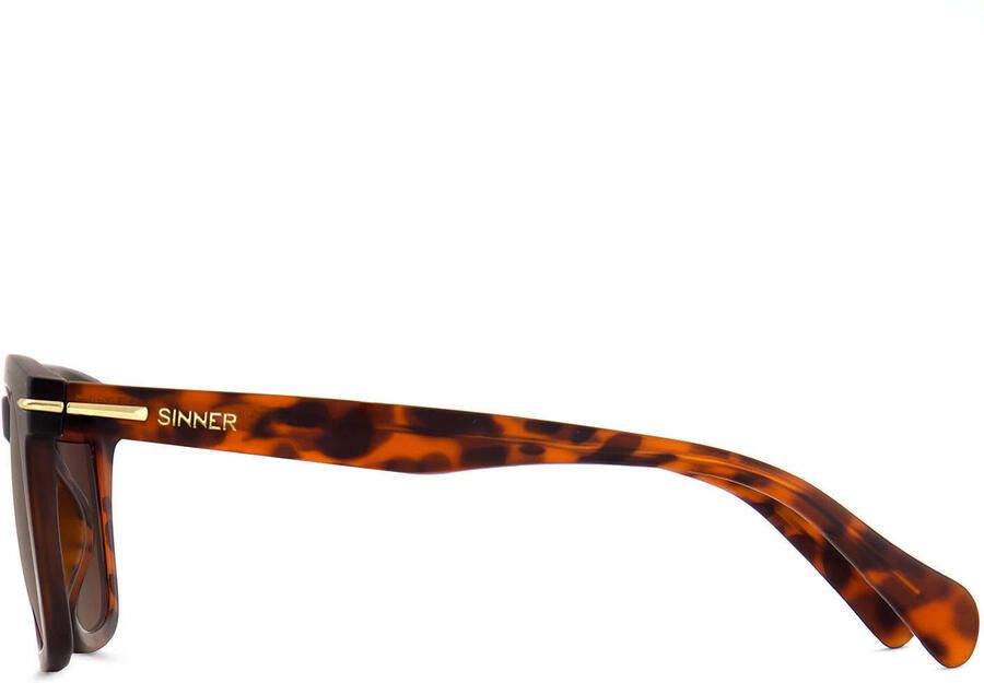 Sinner zonnebril met tortoise print Filoti bruin - Foto 2
