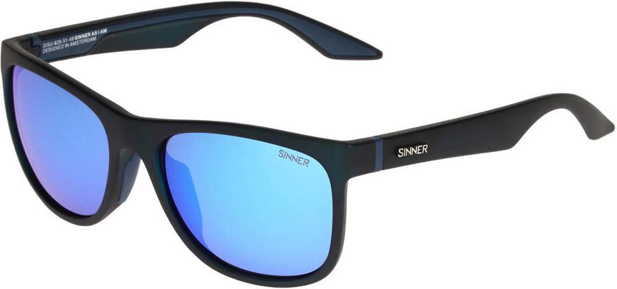 Sinner zonnebril Rockford zwart blauw